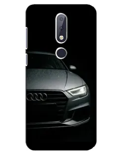 Чехол для Nokia 6.1 Plus с картинкой «Audi — детализация кузова»