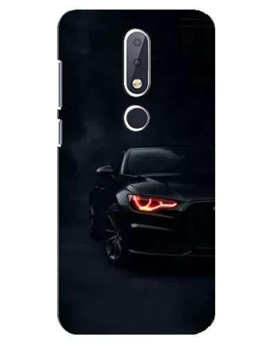 Чехол для Nokia 6.1 Plus с картинкой «Audi — хищный взгляд»