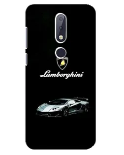 Чехол для Nokia 6.1 Plus с картинкой «Логотип Lamborghini классика» Чехол для Nokia 6.1 Plus с картинкой «Логотип Lamborghini классика»