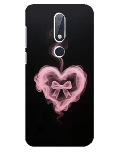 Чехол для Nokia 6.1 Plus с картинкой «Дымчатое сердце» Чехол для Nokia 6.1 Plus с картинкой «Дымчатое сердце»
