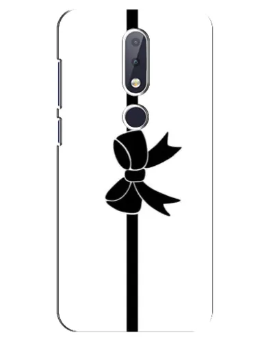Чехол для Nokia 6.1 Plus с картинкой «Вертикальный бант» Чехол для Nokia 6.1 Plus с картинкой «Вертикальный бант»