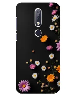 Чехол для Nokia 6.1 Plus с картинкой «Цветочная композиция»