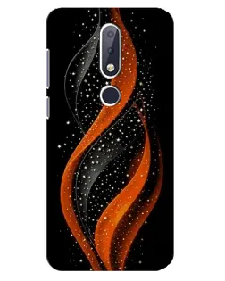 Чохол для Nokia 6.1 Plus з картинкою «Вогняна зоряна хвиля» Чохол для Nokia 6.1 Plus з картинкою «Вогняна зоряна хвиля»