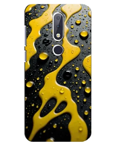 Чохол для Nokia 6.1 Plus з картинкою «Рідке жовте золото»