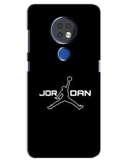 Чохол для Nokia 6.2 (2019) з картинкою «Nike Pink Swirl»