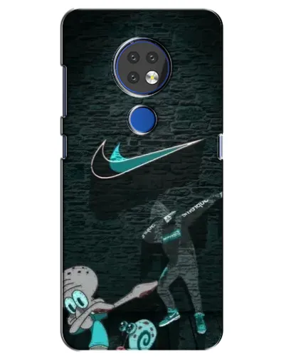 Чехол для Nokia 6.2 (2019) с картинкой «Спортивный арт Nike» Чехол для Nokia 6.2 (2019) с картинкой «Спортивный арт Nike»