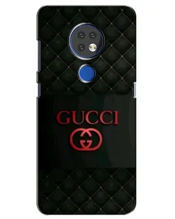 Чехол для Nokia 6.2 (2019) с картинкой «Gucci — стеганый черный»