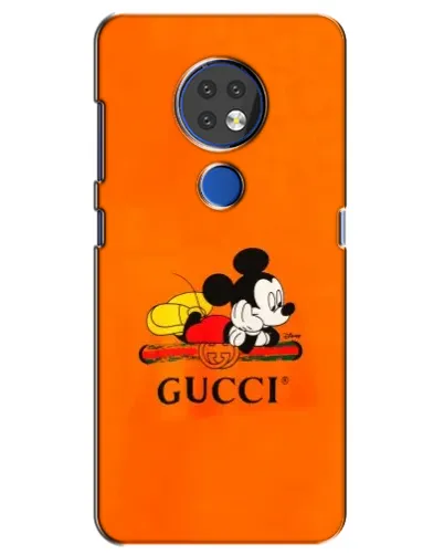 Чехол для Nokia 6.2 (2019) с картинкой «Микки Маус Gucci — оранж» Чехол для Nokia 6.2 (2019) с картинкой «Микки Маус Gucci — оранж»