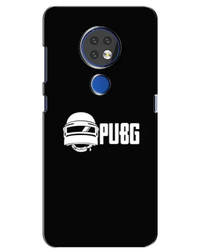 Чехол для Nokia 6.2 (2019) с картинкой «PUBG — классический лого»