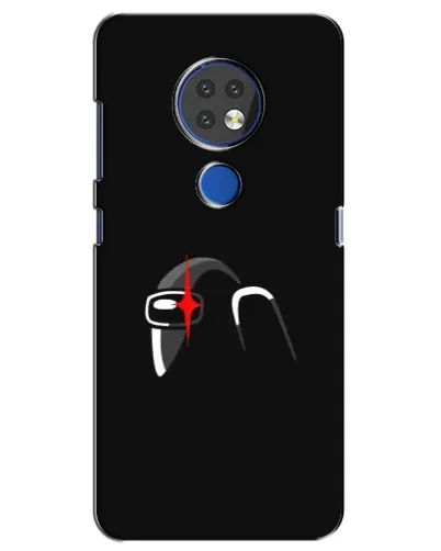 Чехол для Nokia 6.2 (2019) с картинкой «Among Us шлем»