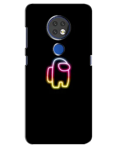 Чехол для Nokia 6.2 (2019) с картинкой «Among Us градиент»