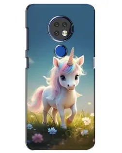 Чохол для Nokia 6.2 (2019) з картинкою «Єдиноріг на галявині» Чохол для Nokia 6.2 (2019) з картинкою «Єдиноріг на галявині»