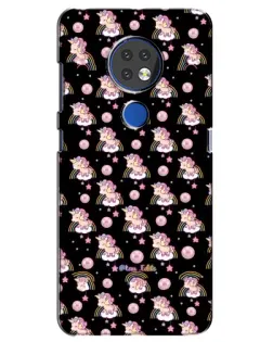 Чохол для Nokia 6.2 (2019) з картинкою «Magic Unicorn паттерн»