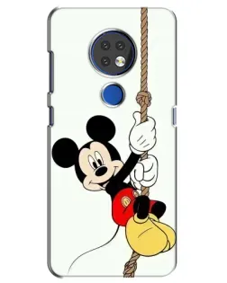 Чехол для Nokia 6.2 (2019) с картинкой «Mickey на канате» Чехол для Nokia 6.2 (2019) с картинкой «Mickey на канате»