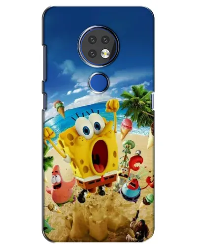 Чехол для Nokia 6.2 (2019) с картинкой «Развлечения на пляже» Чехол для Nokia 6.2 (2019) с картинкой «Развлечения на пляже»