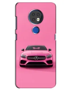 Чехол для Nokia 6.2 (2019) с картинкой «Розовый Mercedes AMG» Чехол для Nokia 6.2 (2019) с картинкой «Розовый Mercedes AMG»