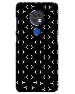 Чехол для Nokia 6.2 (2019) с картинкой «Mercedes паттерн звезд» Чехол для Nokia 6.2 (2019) с картинкой «Mercedes паттерн звезд»