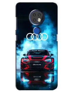 Чохол для Nokia 6.2 (2019) з картинкою «Audi Sport — неон»
