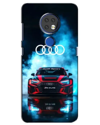 Чехол для Nokia 6.2 (2019) с картинкой «Audi Sport — неон» Чехол для Nokia 6.2 (2019) с картинкой «Audi Sport — неон»