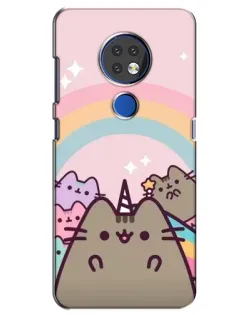 Чохол для Nokia 6.2 (2019) з картинкою «Єдиноріг Pusheen» Чохол для Nokia 6.2 (2019) з картинкою «Єдиноріг Pusheen»
