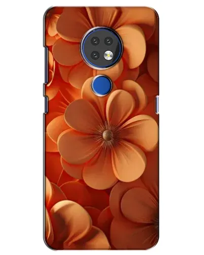 Чехол для Nokia 6.2 (2019) с картинкой «Оранжевый макро цветок» Чехол для Nokia 6.2 (2019) с картинкой «Оранжевый макро цветок»