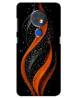 Чехол для Nokia 6.2 (2019) с картинкой «Огненная звездная волна» Чехол для Nokia 6.2 (2019) с картинкой «Огненная звездная волна»