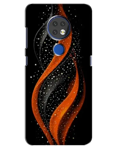 Чехол для Nokia 6.2 (2019) с картинкой «Огненная звездная волна» Чехол для Nokia 6.2 (2019) с картинкой «Огненная звездная волна»