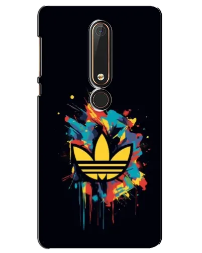 Чехол для Nokia 6 2018 с картинкой «Adidas Splash»