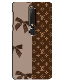 Чехол для Nokia 6 2018 с картинкой «Louis Vuitton — банты» Чехол для Nokia 6 2018 с картинкой «Louis Vuitton — банты»