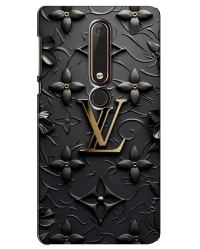 Чехол для Nokia 6 2018 с картинкой «Кожаная текстура LV» Чехол для Nokia 6 2018 с картинкой «Кожаная текстура LV»