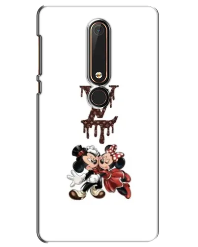 Чехол для Nokia 6 2018 с картинкой «LV и Микки Маус» Чехол для Nokia 6 2018 с картинкой «LV и Микки Маус»