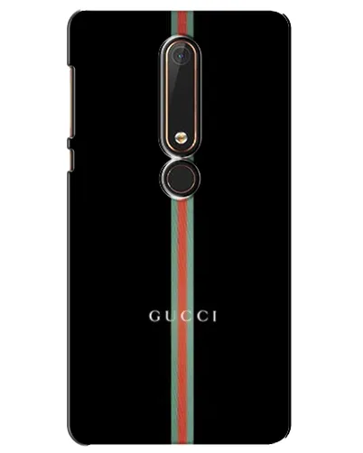 Чехол для Nokia 6 2018 с картинкой «Gucci — строгая линия» Чехол для Nokia 6 2018 с картинкой «Gucci — строгая линия»