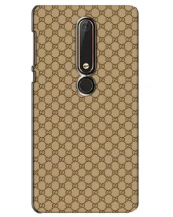 Чехол для Nokia 6 2018 с картинкой «Gucci — классический беж» Чехол для Nokia 6 2018 с картинкой «Gucci — классический беж»