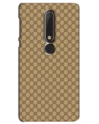 Чехол для Nokia 6 2018 с картинкой «Gucci — классический беж» Чехол для Nokia 6 2018 с картинкой «Gucci — классический беж»