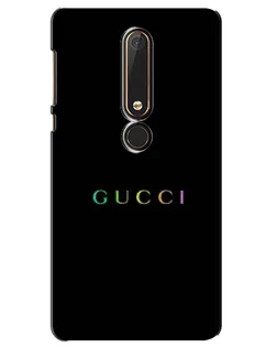 Чехол для Nokia 6 2018 с картинкой «Gucci — неоновый минимализм» Чехол для Nokia 6 2018 с картинкой «Gucci — неоновый минимализм»