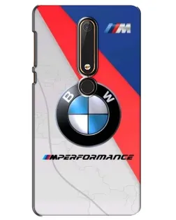 Чохол для Nokia 6 2018 з картинкою «BMW Performance стиль»