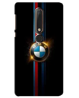 Чехол для Nokia 6 2018 с картинкой «BMW M-Power неон»