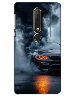 Чехол для Nokia 6 2018 с картинкой «BMW M-Power — абстракция»