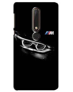 Чехол для Nokia 6 2018 с картинкой «BMW — взгляд тигра»