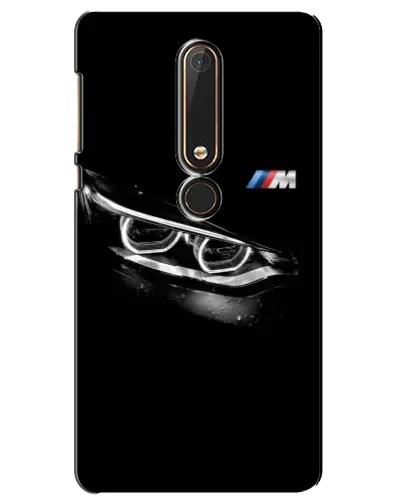 Чехол для Nokia 6 2018 с картинкой «BMW — взгляд тигра» Чехол для Nokia 6 2018 с картинкой «BMW — взгляд тигра»