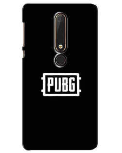 Чохол для Nokia 6 2018 з картинкою «Лого BMW — металевий блиск»