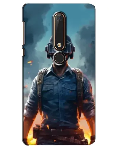 Чохол для Nokia 6 2018 з картинкою «PUBG — реалістичний герой» Чохол для Nokia 6 2018 з картинкою «PUBG — реалістичний герой»
