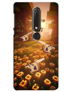 Чехол для Nokia 6 2018 с картинкой «Поле подсолнухов» Чехол для Nokia 6 2018 с картинкой «Поле подсолнухов»