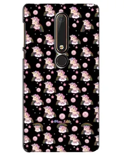 Чехол для Nokia 6 2018 с картинкой «Magic Unicorn паттерн» Чехол для Nokia 6 2018 с картинкой «Magic Unicorn паттерн»