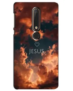 Чохол для Nokia 6 2018 з картинкою «Сяйво Імені Jesus»