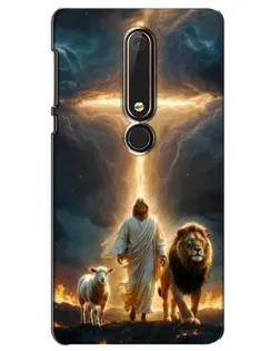 Чохол для Nokia 6 2018 з картинкою «Лев Юди та Світло»