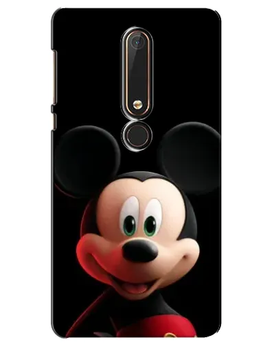 Чехол для Nokia 6 2018 с картинкой «Улыбающийся Микки Маус»