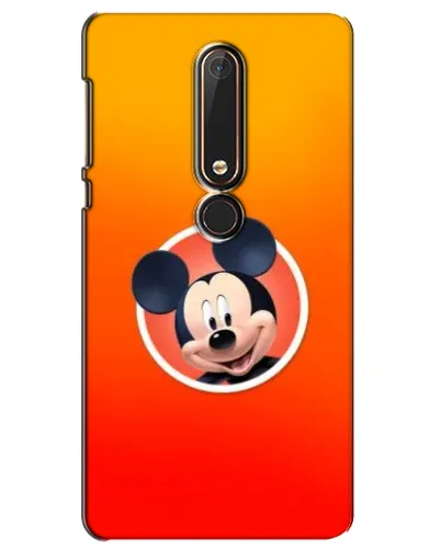 Чехол для Nokia 6 2018 с картинкой «Mickey в круге»