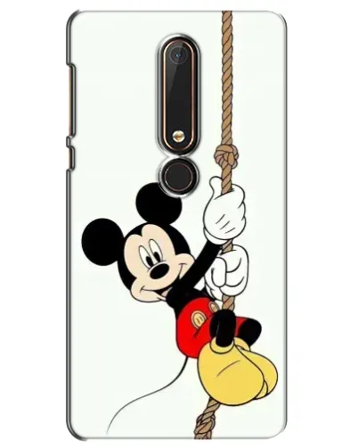 Чехол для Nokia 6 2018 с картинкой «Mickey на канате»