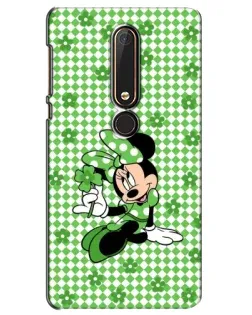 Чехол для Nokia 6 2018 с картинкой «Mickey в клетку» Чехол для Nokia 6 2018 с картинкой «Mickey в клетку»